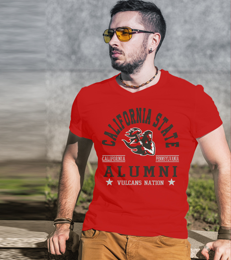 California State Pennsylvania Alumni Vulcans Nation T-Shirt