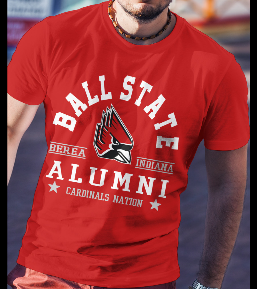 Ball State Alumni Berea Indiana Cardinals Nation T-Shirt