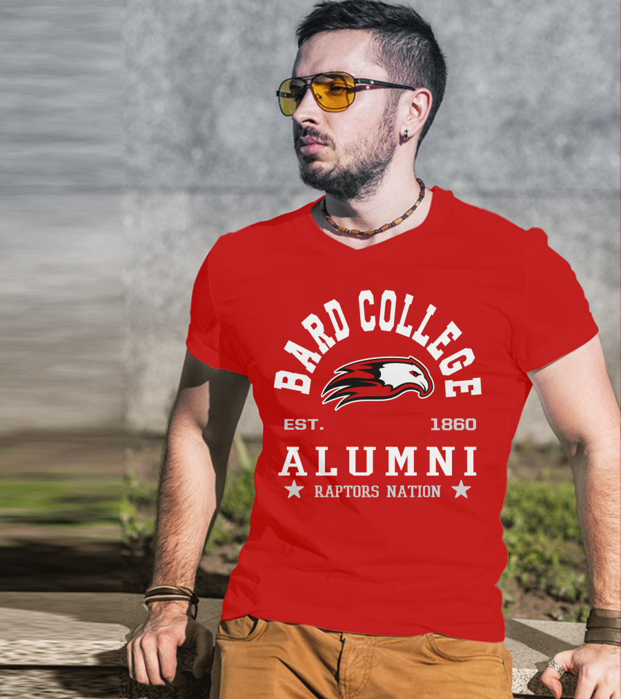 Bard College Alumni Est. 1860 Raptors Nation T-Shirt