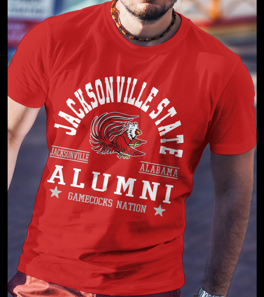 Jacksonville State Alumni Gamecocks Nation Jacksonville Alabama T-Shirt