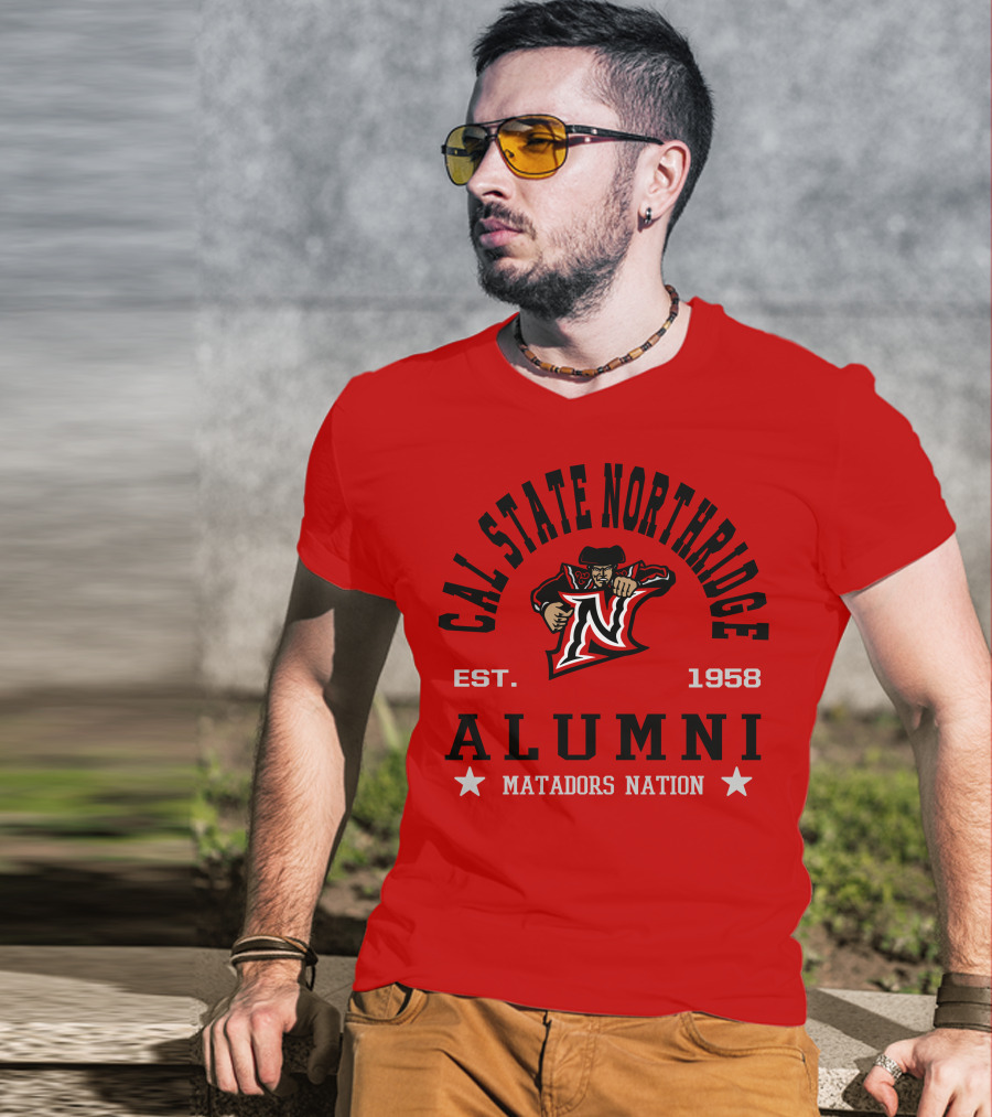 Cal State Northridge Alumni Matadors Nation Est. 1958 T-Shirt