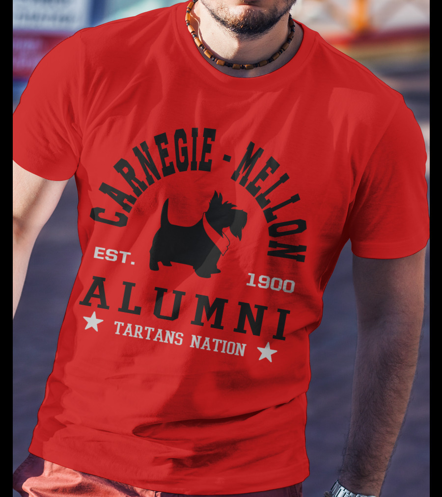 Carnegie Mellon Alumni Est. 1900 Tartans Nation T-Shirt