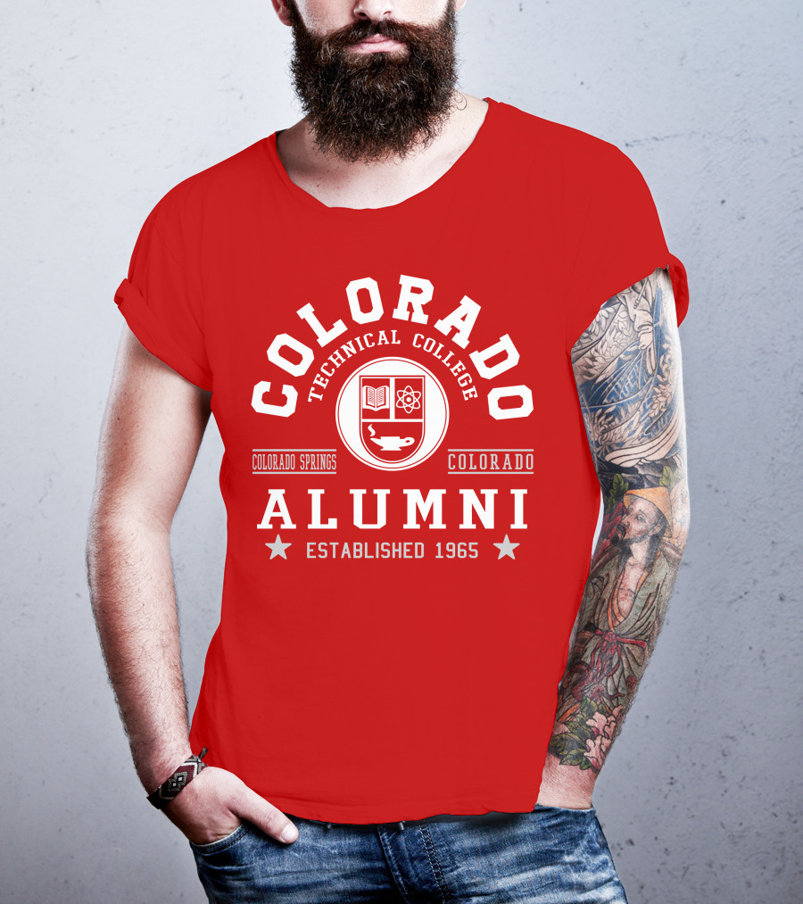 Colorado Technical College Alumni Established 1965 Colorado Springs T-Shirt