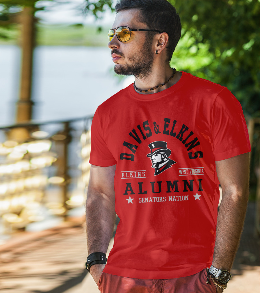Davis And Elkins West Virginia Elkins Alumni Senators Nation T-Shirt