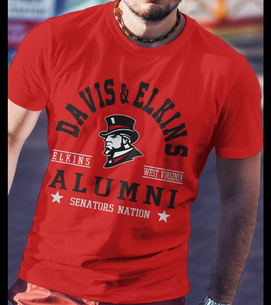 Davis And Elkins West Virginia Elkins Alumni Senators Nation T-Shirt