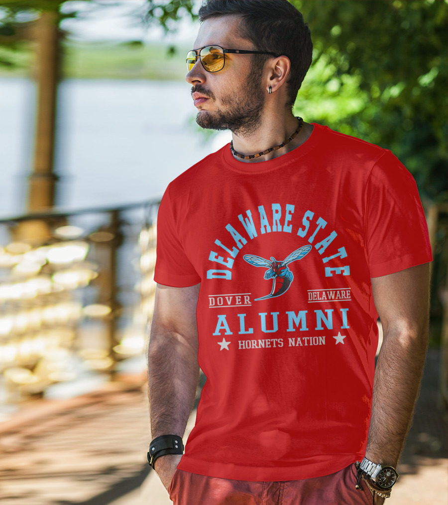 Delaware State Dover Delaware Alumni Hornets Nation T-Shirt