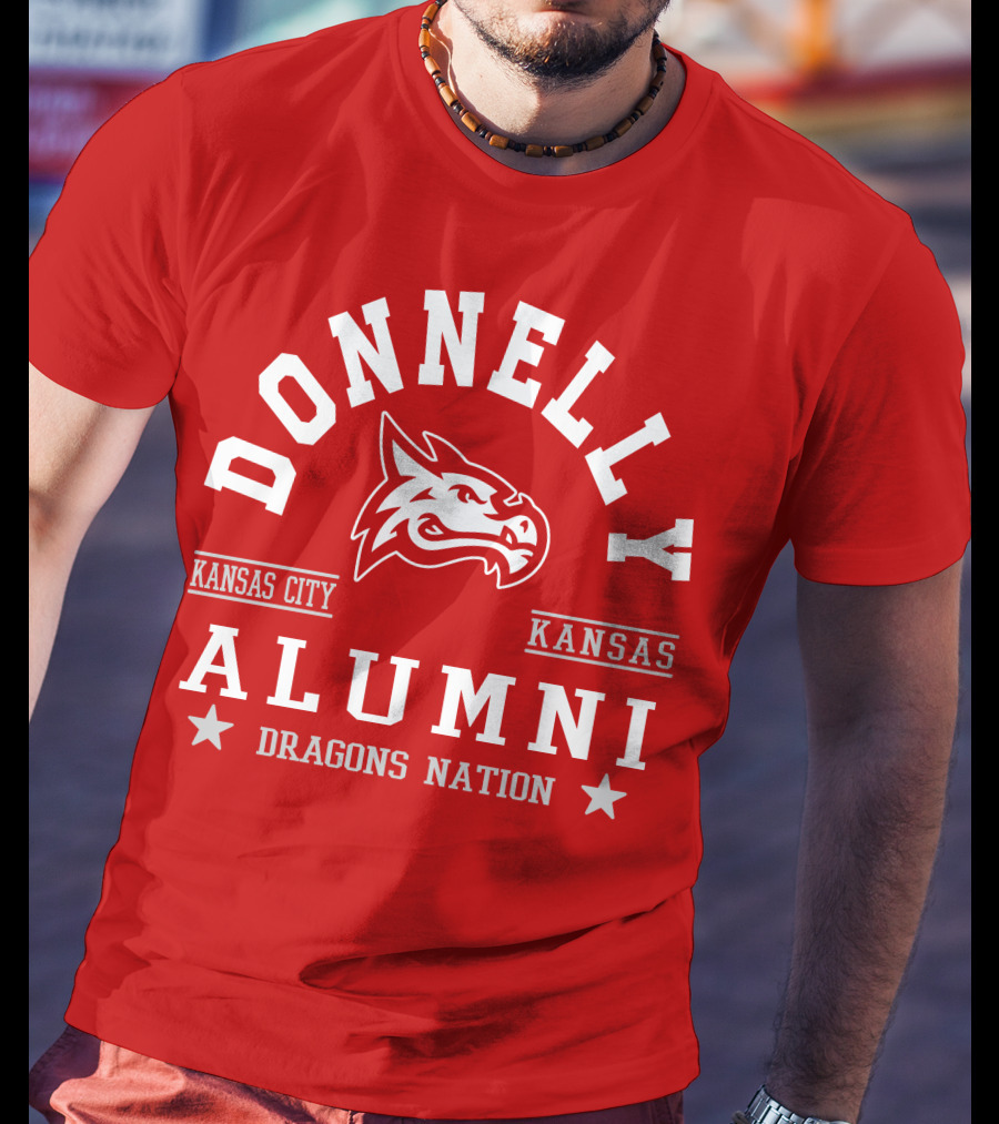 Donnelly Kansas City Kansas Alumni Dragons Nation T-Shirt