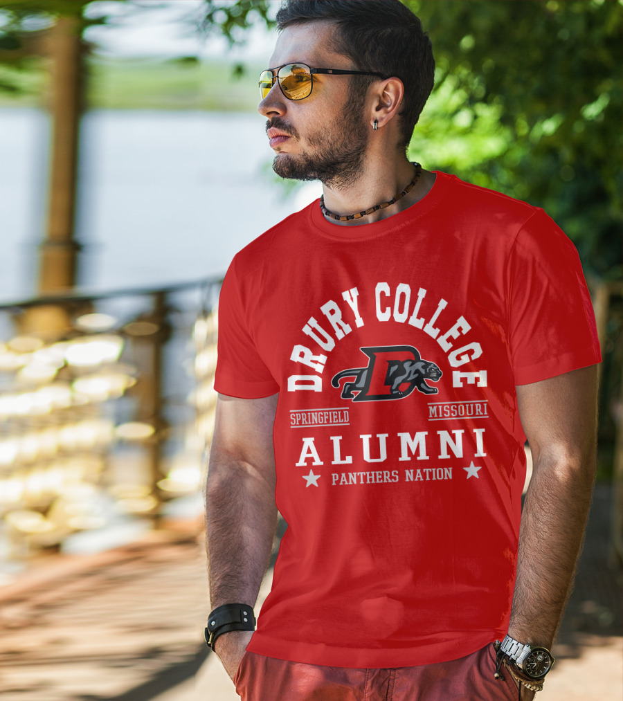 Drury College Springfield Missouri Alumni Panthers Nation T-Shirt