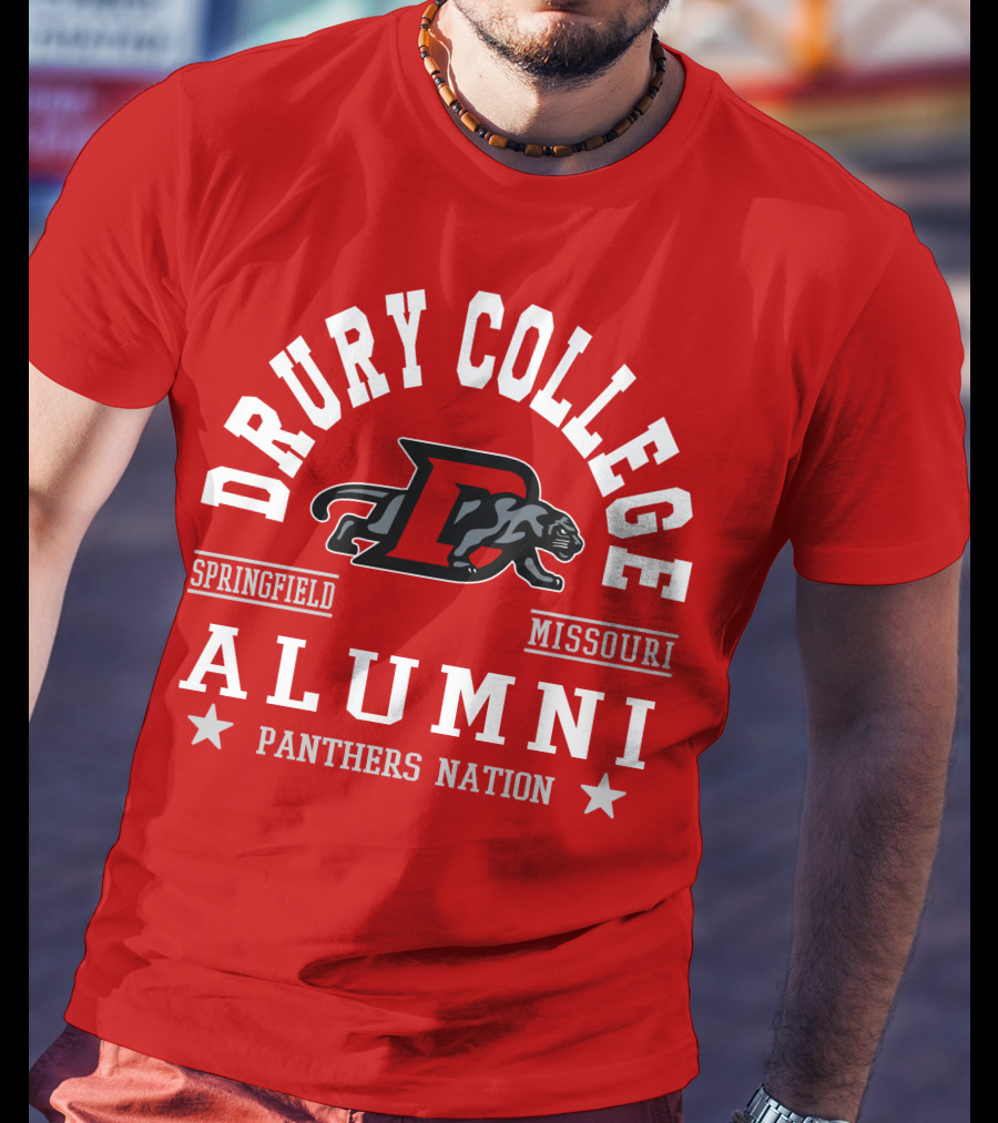 Drury College Springfield Missouri Alumni Panthers Nation T-Shirt