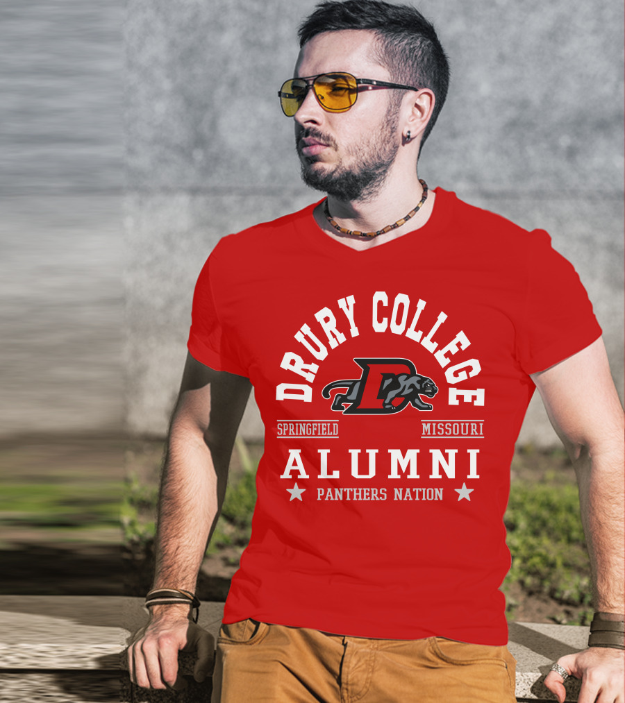 Drury College Springfield Missouri Alumni Panthers Nation T-Shirt