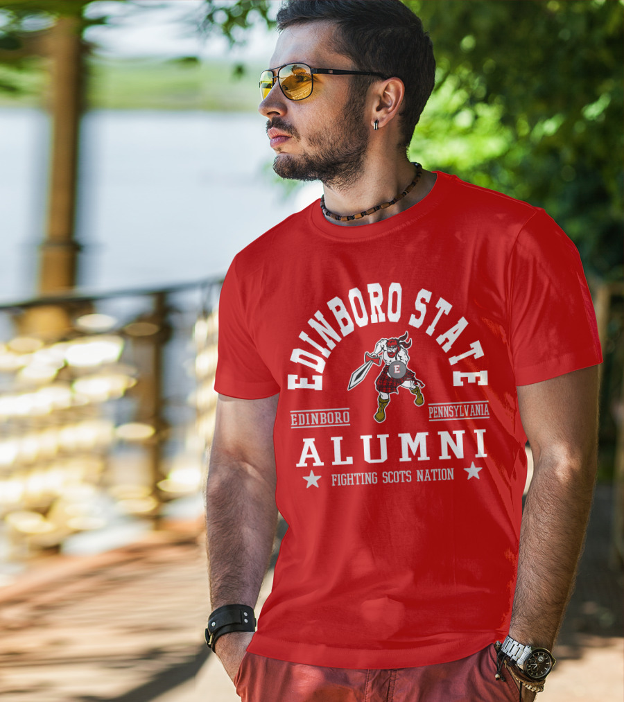 Edinboro State Alumni Fighting Scots Nation Pennsylvania T-Shirt