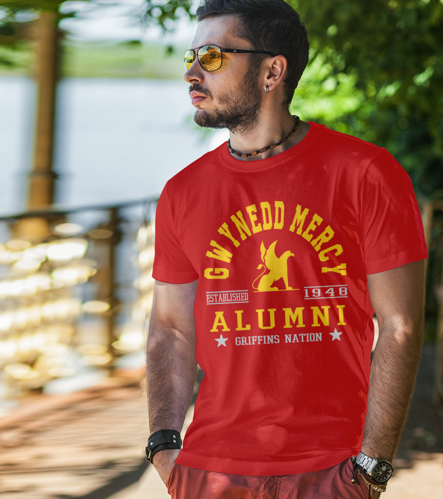 GWYNEDD MERCY ALUMNI ESTABLISHED 1948 GRIFFINS NATION T-Shirt