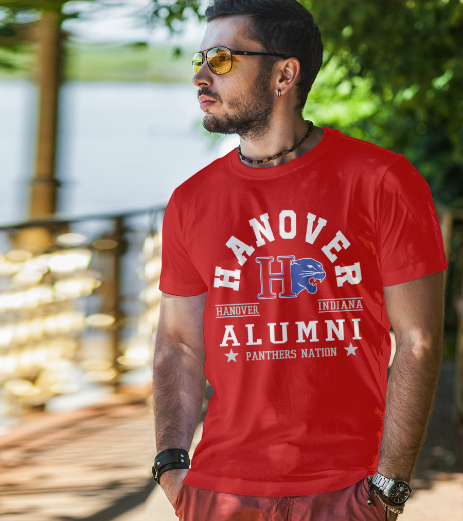 Hanover Indiana Alumni Panthers Nation T-Shirt