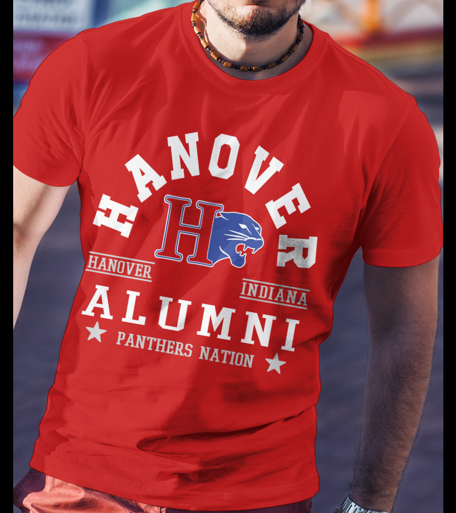 Hanover Indiana Alumni Panthers Nation T-Shirt
