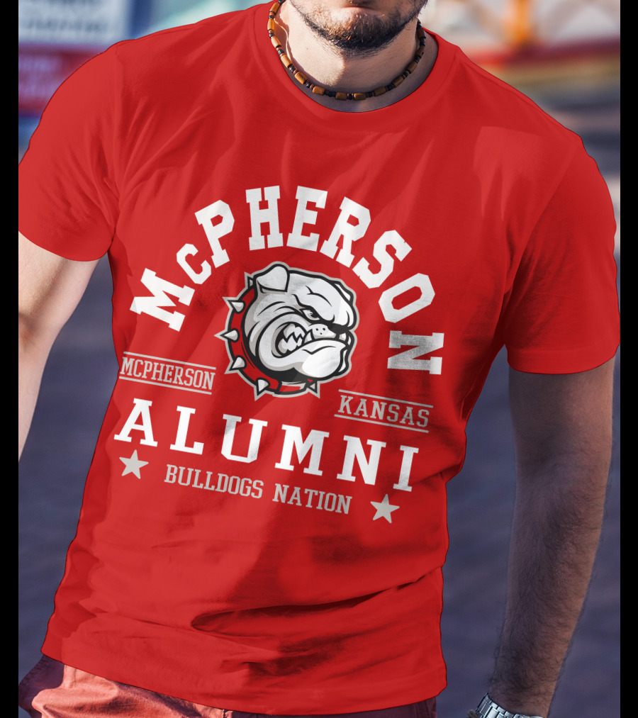 McPherson College Alumni Bulldogs Nation Kansas T-Shirt