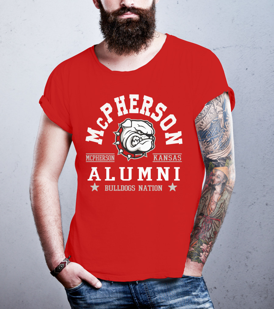 McPherson College Alumni Bulldogs Nation Kansas T-Shirt