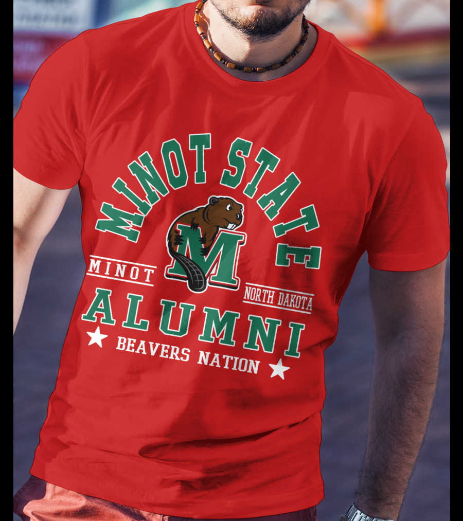 Minot State Alumni Beavers Nation North Dakota T-Shirt