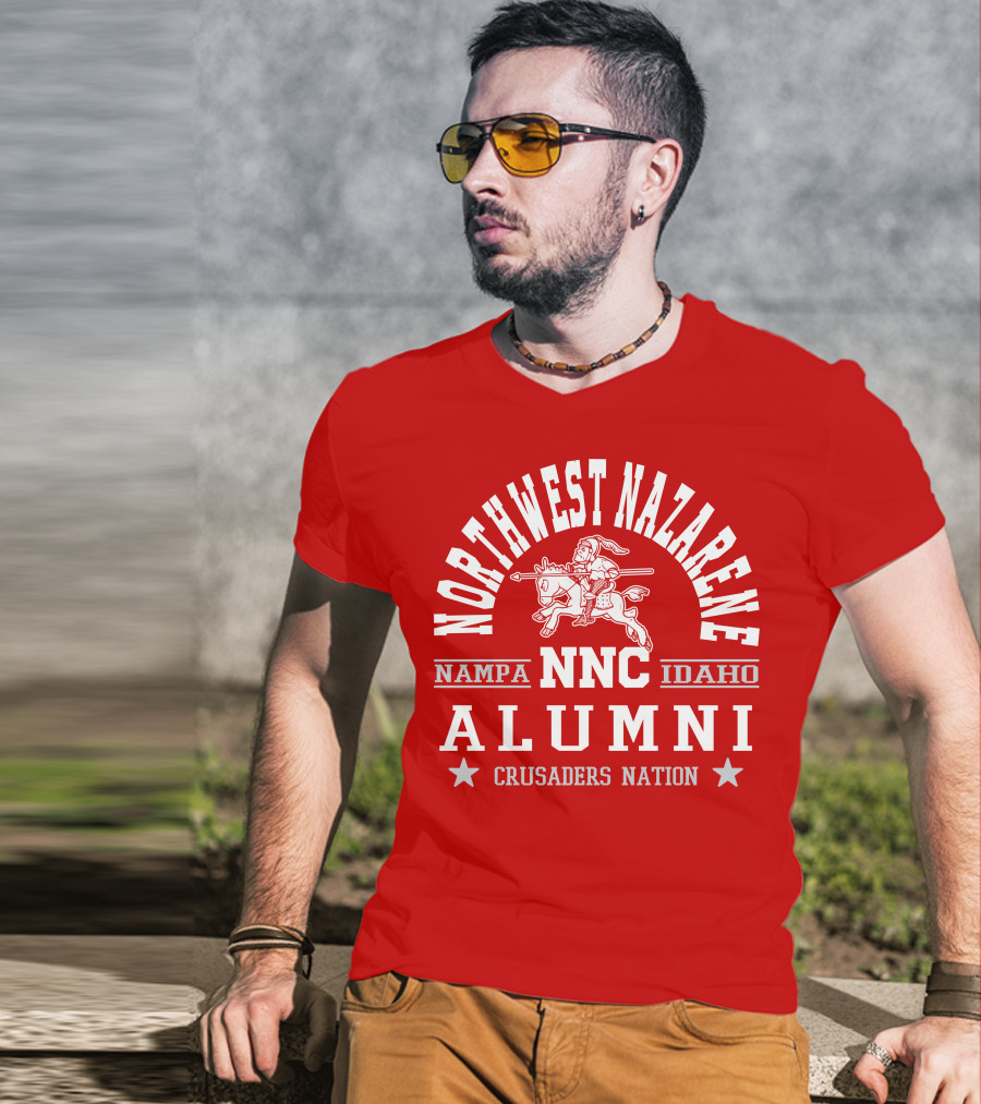 Northwest Nazarene NNC Idaho Alumni Crusaders Nation Nampa T-Shirt