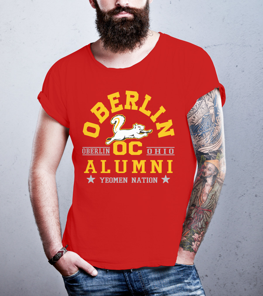 Oberlin Ohio OC Alumni Yeomen Nation T-Shirt