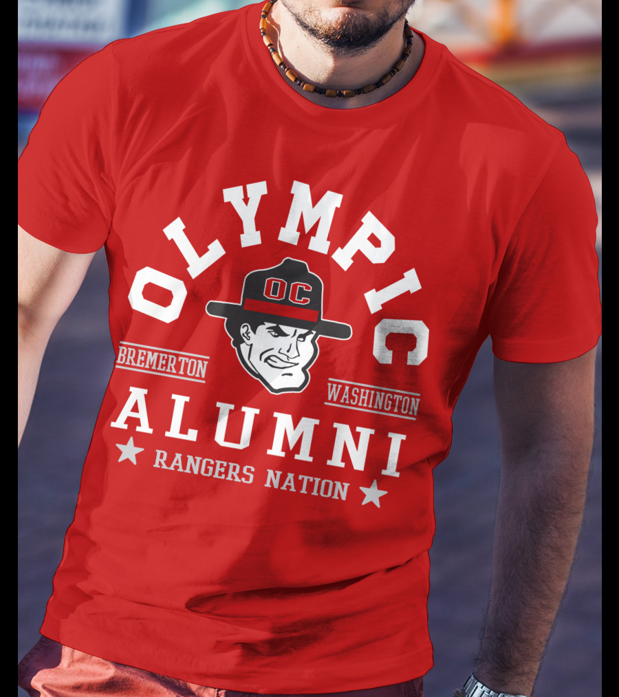 Olympic College Alumni Rangers Nation Bremerton Washington OC T-Shirt
