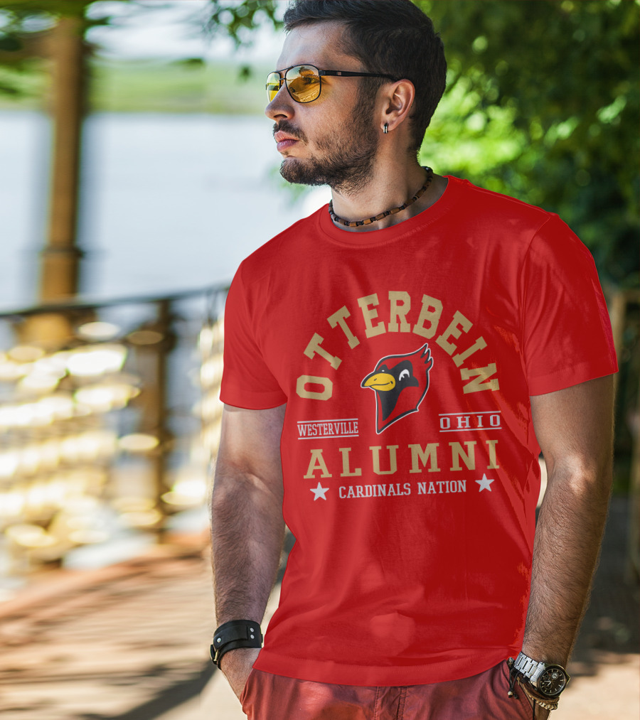 Otterbein Alumni Cardinals Nation Westerville Ohio T-Shirt