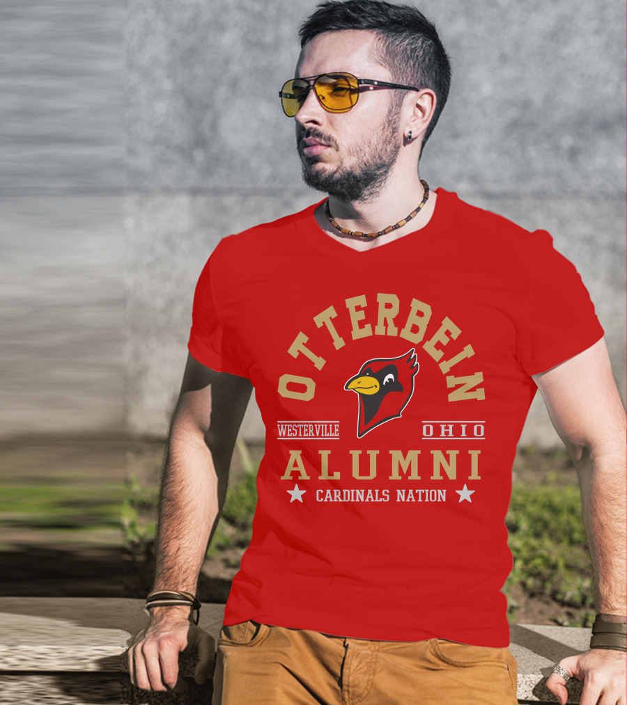 Otterbein Alumni Cardinals Nation Westerville Ohio T-Shirt