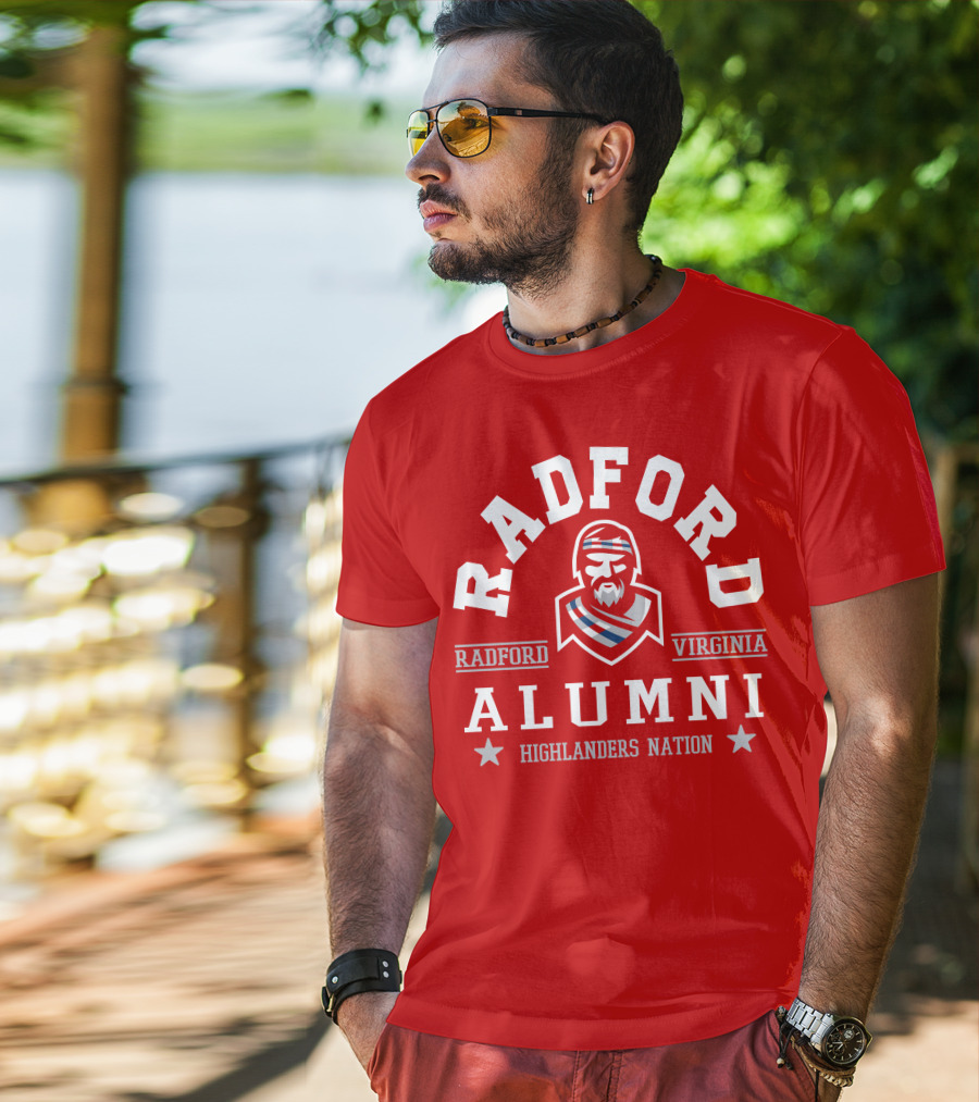 Radford Virginia Alumni Highlanders Nation T-Shirt