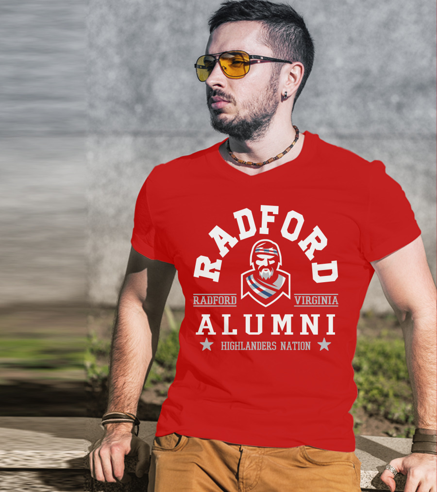 Radford Virginia Alumni Highlanders Nation T-Shirt