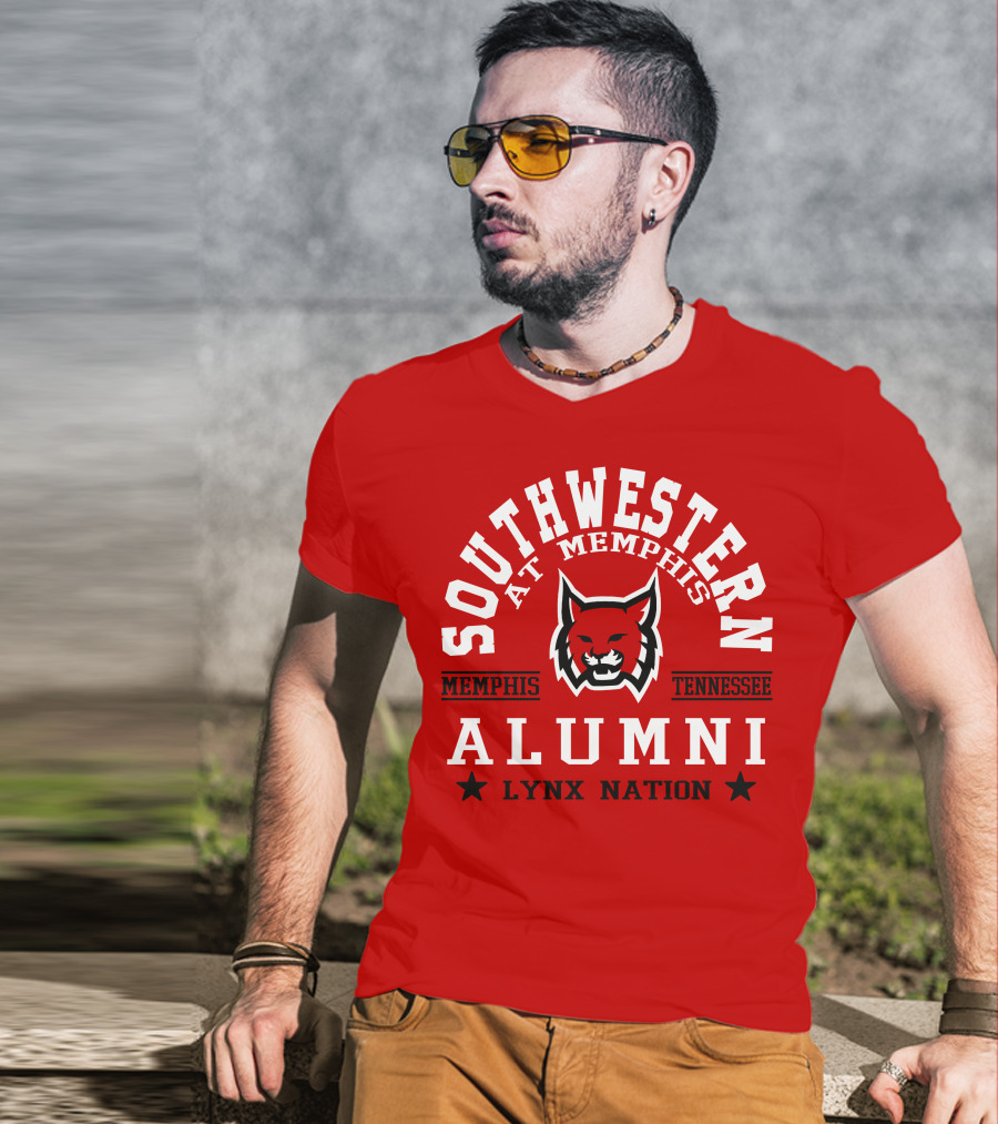 Southwestern At Memphis Alumni Lynx Nation Memphis Tennessee T-Shirt