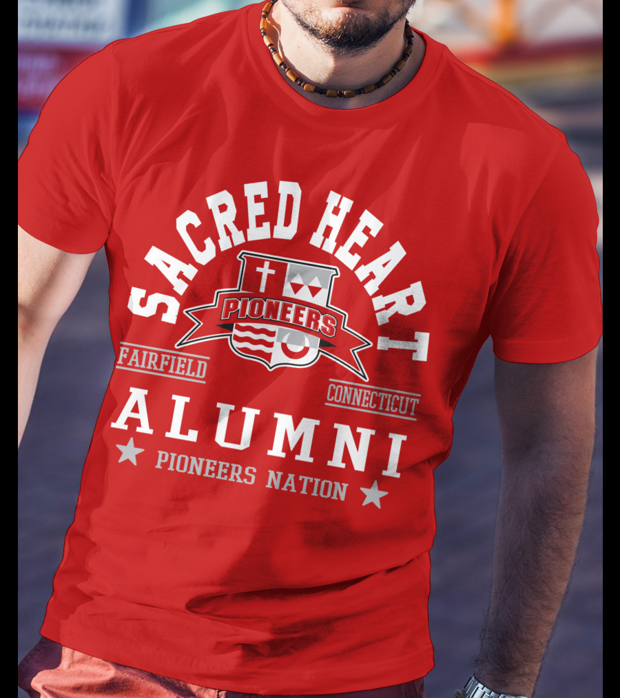 Sacred Heart University Fairfield Connecticut Alumni Pioneers Nation T-Shirt