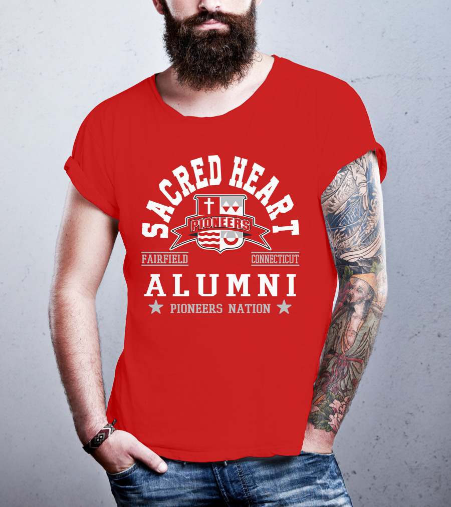 Sacred Heart University Fairfield Connecticut Alumni Pioneers Nation T-Shirt