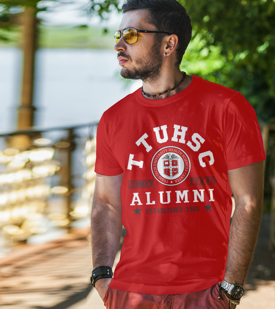TTUHSC Lubbock Texas Alumni Established 1969 T-Shirt