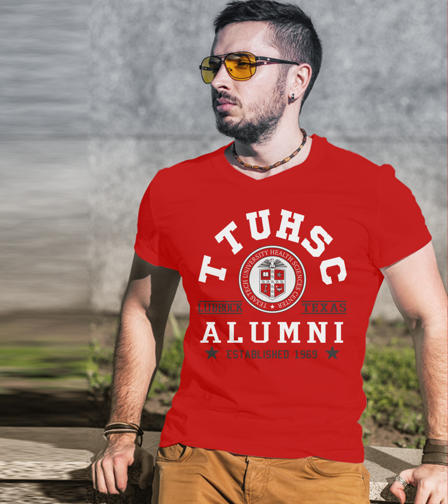 TTUHSC Lubbock Texas Alumni Established 1969 T-Shirt