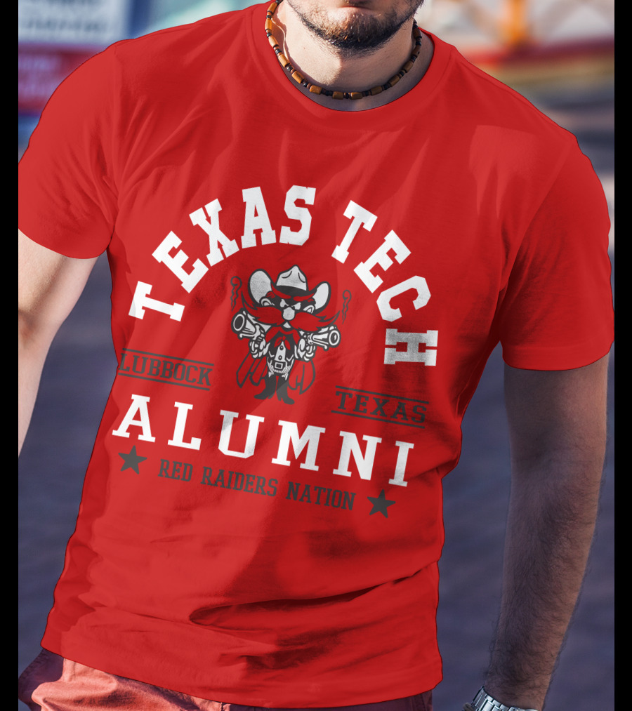 Texas Tech Alumni Red Raiders Nation Lubbock Texas T-Shirt