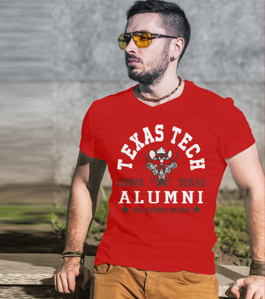 Texas Tech Alumni Red Raiders Nation Lubbock Texas T-Shirt