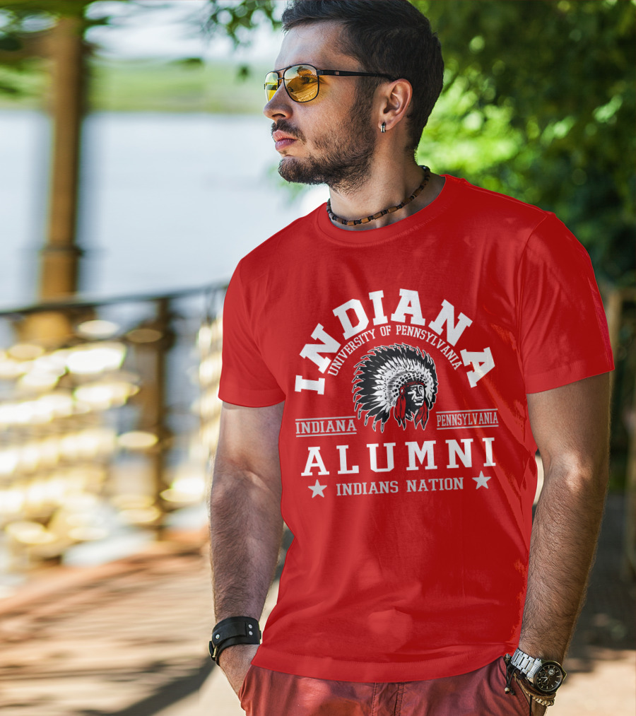 Indiana University Of Pennsylvania Alumni Indians Nation Indiana Pennsylvania T-Shirt