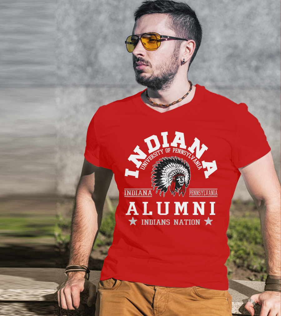 Indiana University Of Pennsylvania Alumni Indians Nation Indiana Pennsylvania T-Shirt