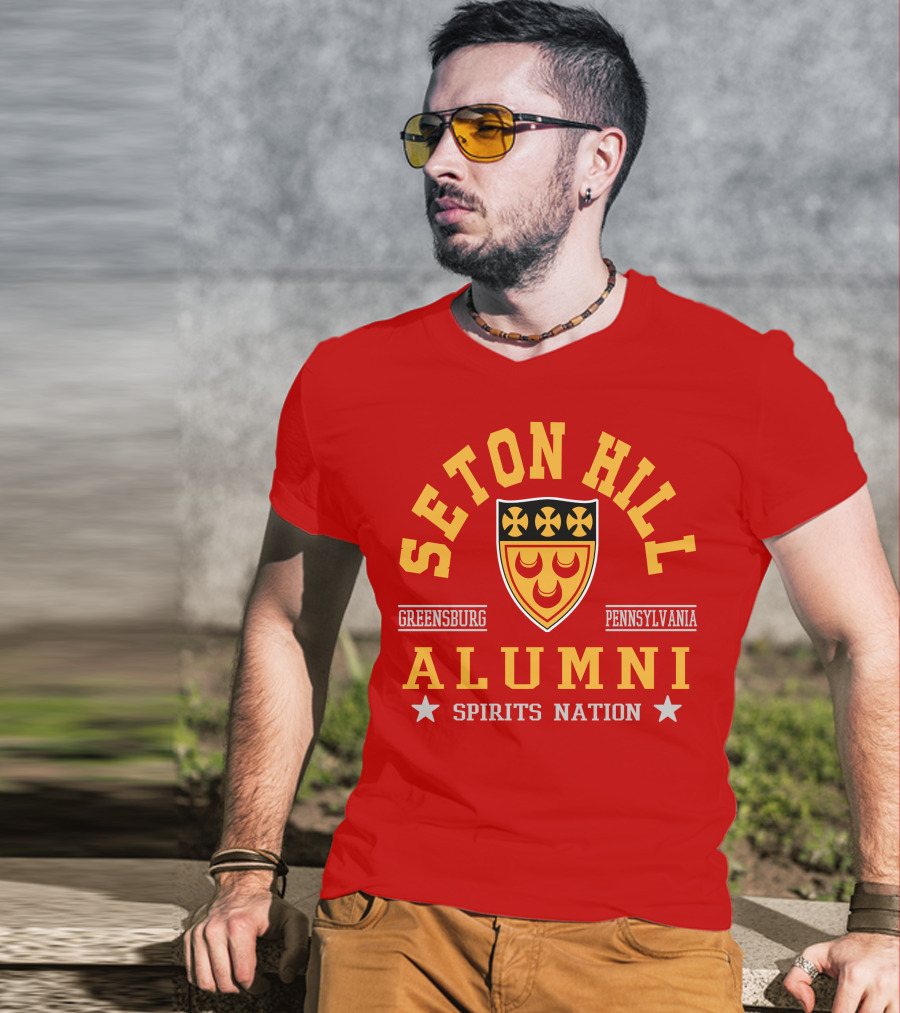 Seton Hill Alumni Spirits Nation Greensburg Pennsylvania T-Shirt
