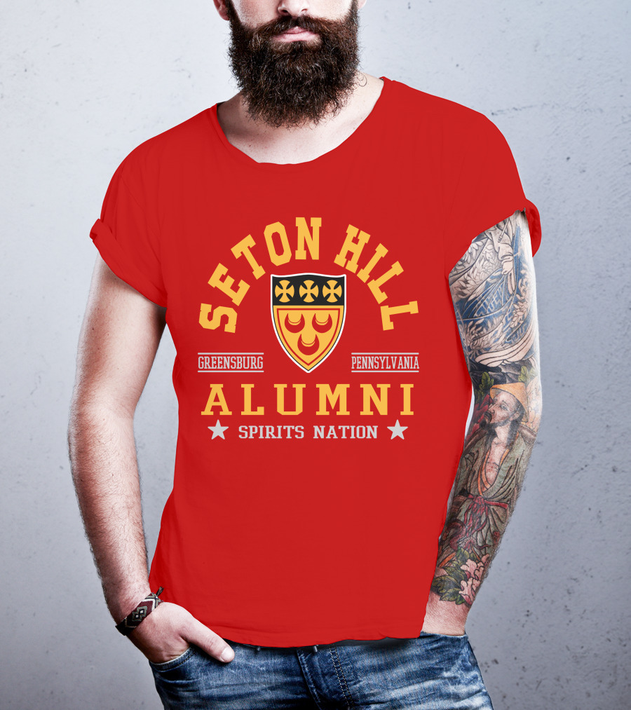 Seton Hill Alumni Spirits Nation Greensburg Pennsylvania T-Shirt