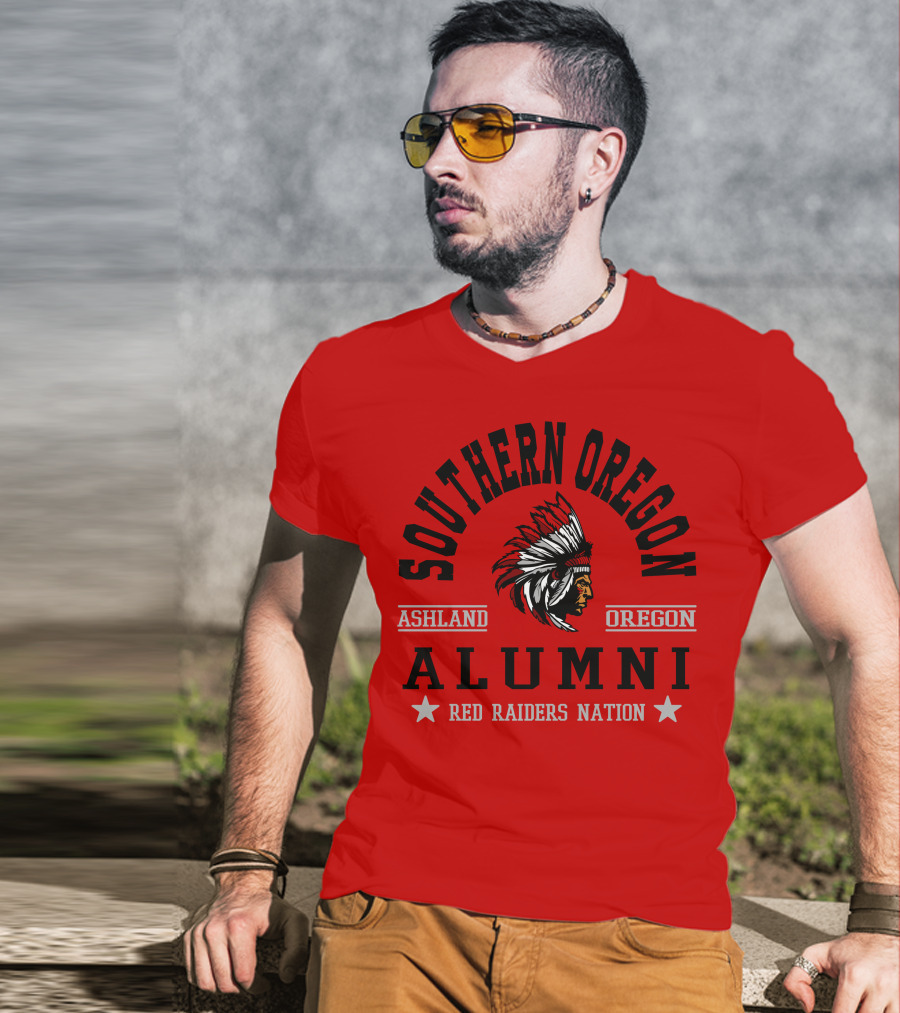 Southern Oregon Ashland Alumni Red Raiders Nation T-Shirt