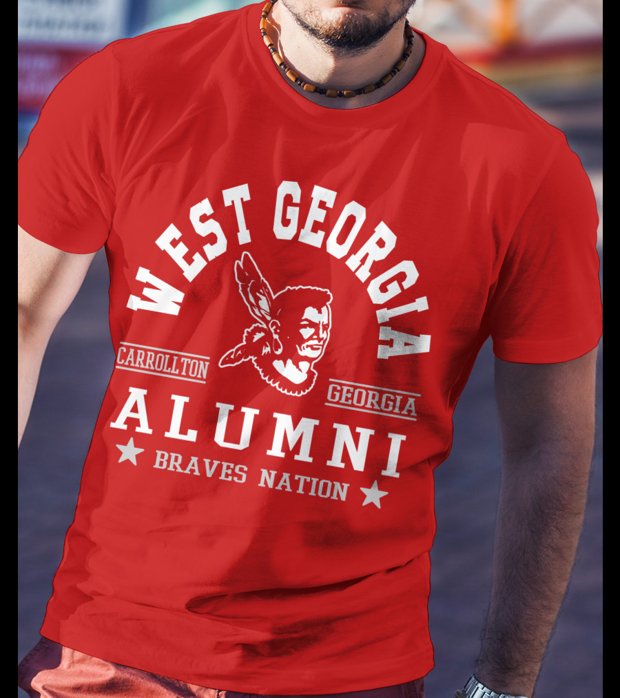 West Georgia Carrollton Georgia Alumni Braves Nation T-Shirt