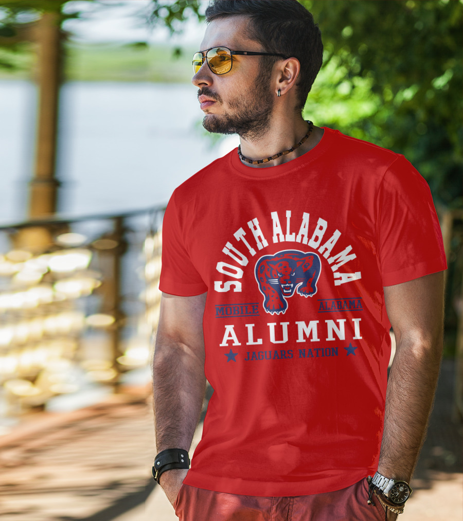 South Alabama Alumni Jaguars Nation Mobile Alabama T-Shirt