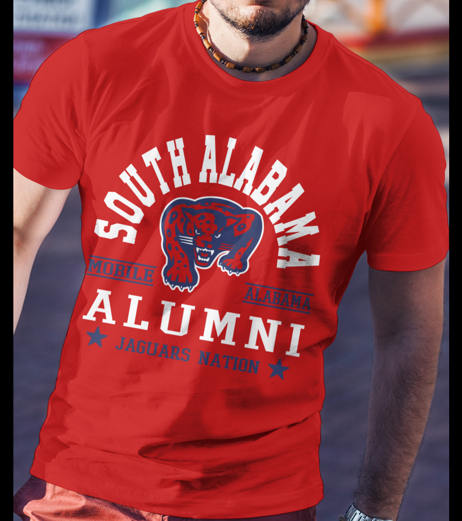 South Alabama Alumni Jaguars Nation Mobile Alabama T-Shirt