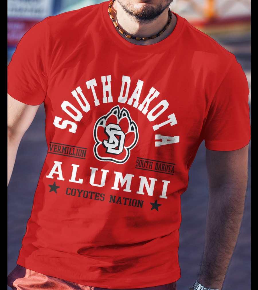 South Dakota Alumni Coyotes Nation Vermillion SD T-Shirt