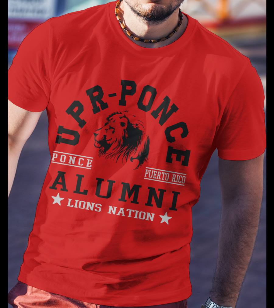 UPR-Ponce Alumni Puerto Rico Lions Nation T-Shirt
