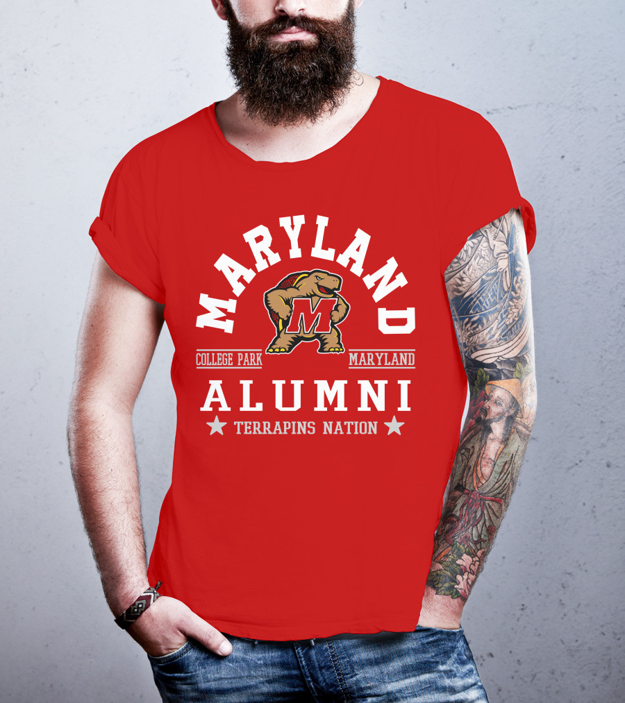 Maryland College Park Alumni Terrapins Nation T-Shirt