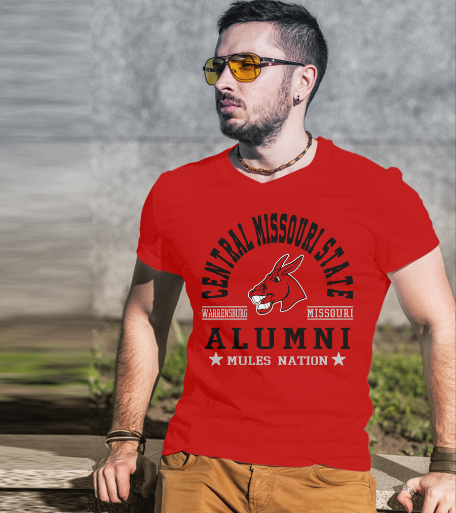 Central Missouri State Alumni Warrensburg Mules Nation T-Shirt