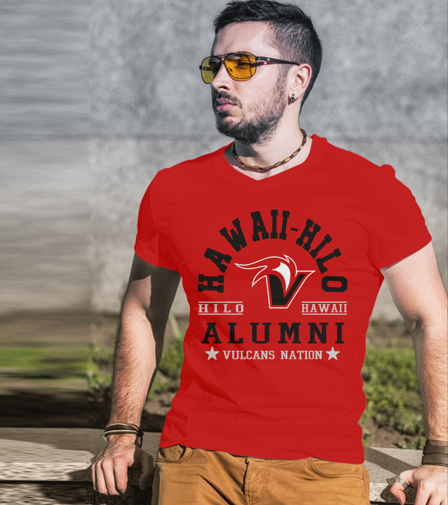 Hawaii-Hilo Vulcans Alumni Vulcans Nation Hilo Hawaii T-Shirt