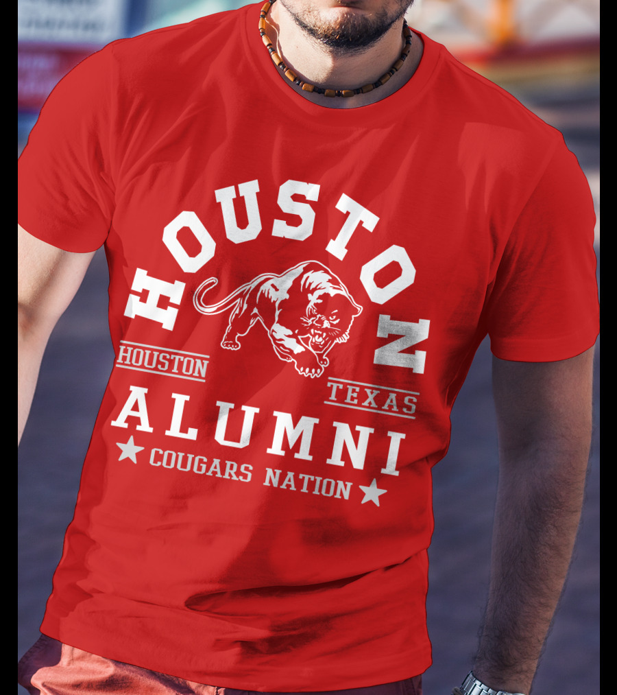 Houston Alumni Cougars Nation Texas T-Shirt