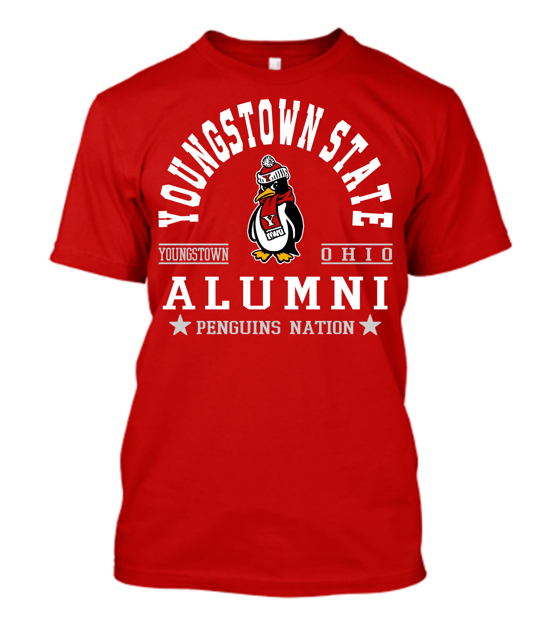 Youngstown State Ohio Alumni Penguins Nation T-Shirt
